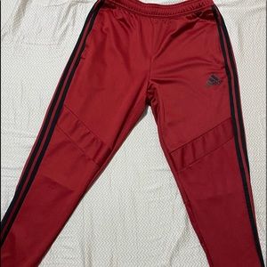 Men’s Adidas Tiro 19 Pants red black. Size Medium